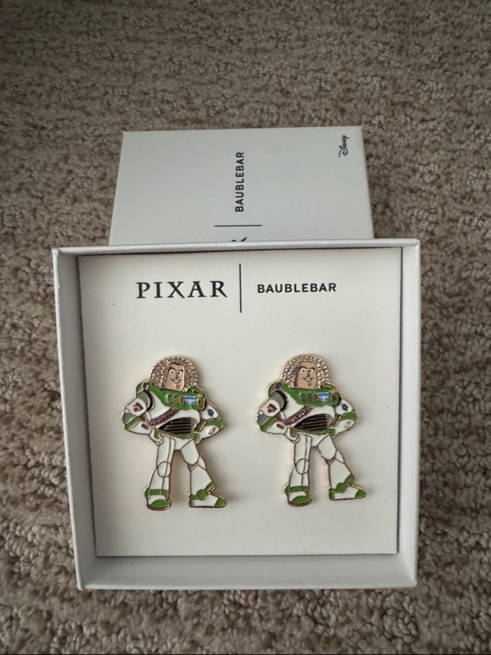 BaubleBar Pixar Buzz Lightyear Earrings